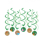 Swirls Wilde Dieren 70cm 6st